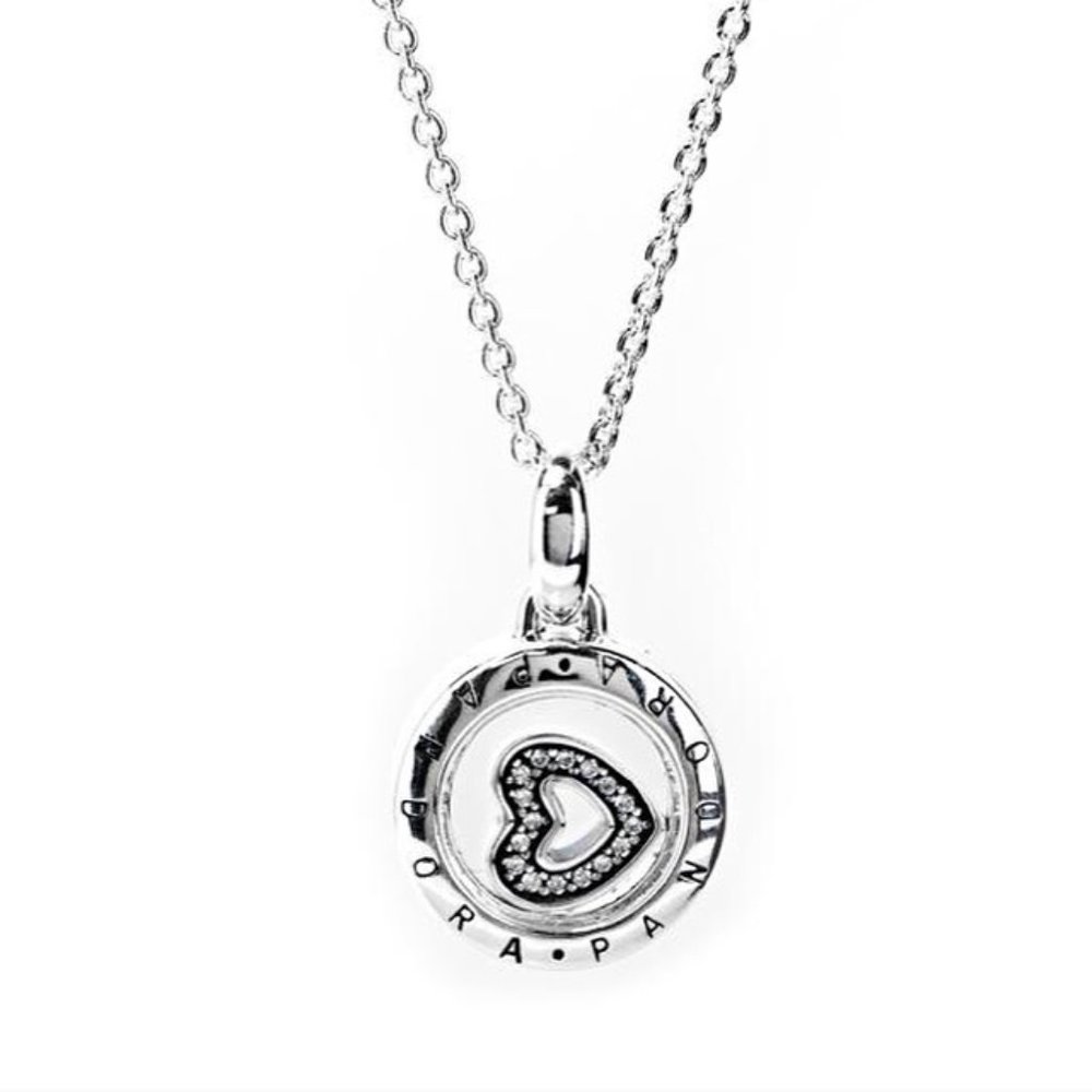 Authentic Pandora Necklace Floating Locket Pendant